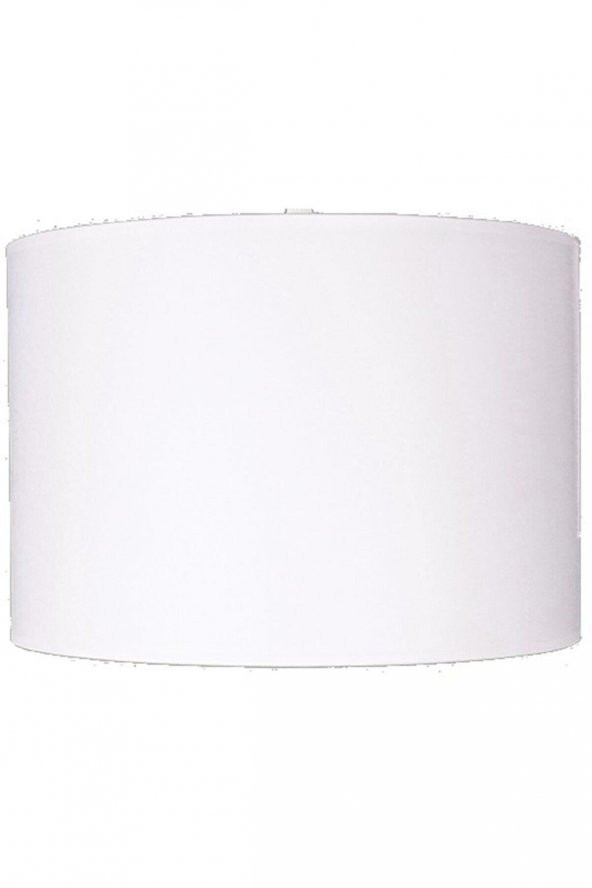 Şenay Aydınlatma Silindir Kumaş Sarkıt Avize-Beyaz - 2