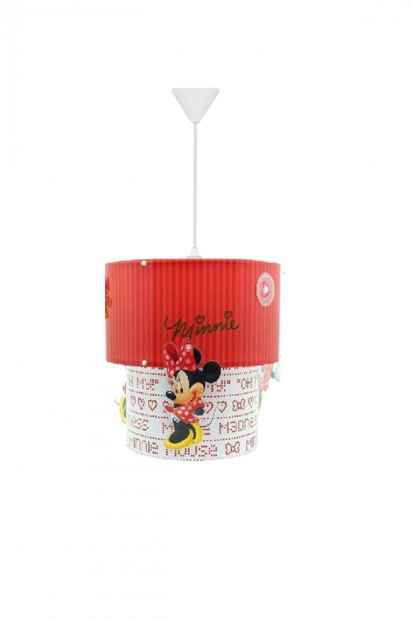 YKC Minnie Mouse Çocuk Odası 3D Tavan Sarkıt-4104 Lisanslı - 4