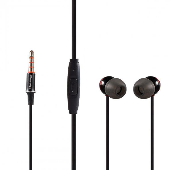 Powerstar Hd-16 Telefon Uyumlu Kulak içi Siyah/Kırmızı Mikrofonlu Kulaklık