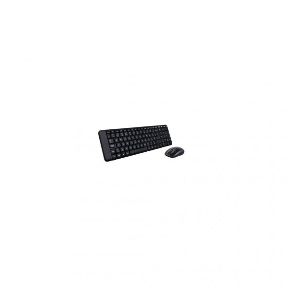 Logitech MK220 Kablosuz Klavye & Mouse Seti-Siyah
