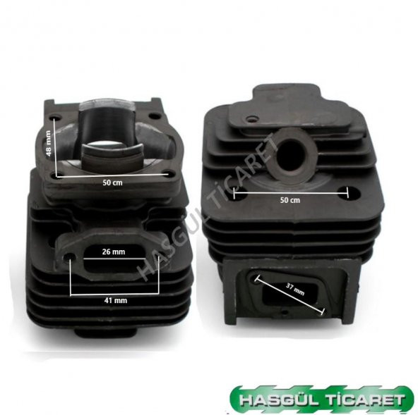 HSGL MOTORLU TIRPAN SİLİNDİR PİSTON KOMPLE TAKIM CG-BG520 - 4