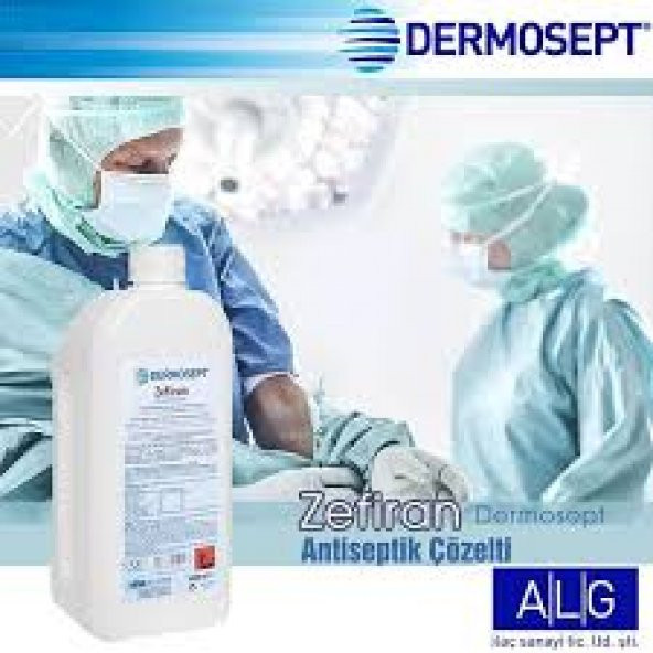 2 ADET Dermosept Zefiran 1000 ML