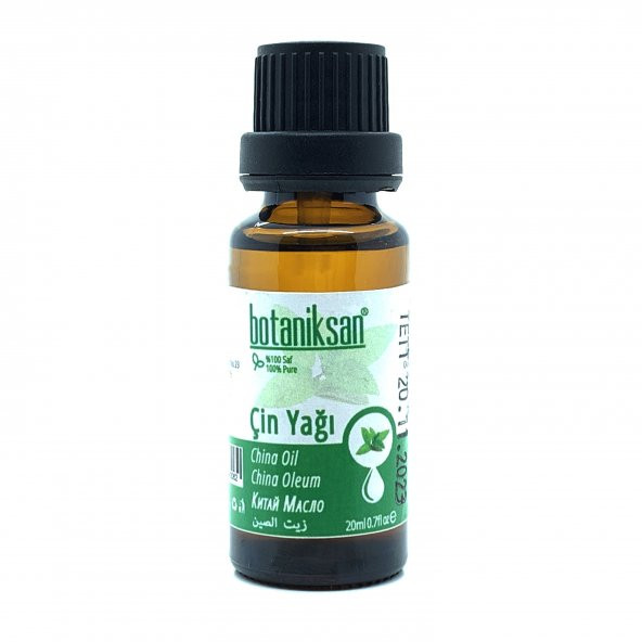 Botaniksan Çin Yağı 20ML Saf, Doğal, Katkısız