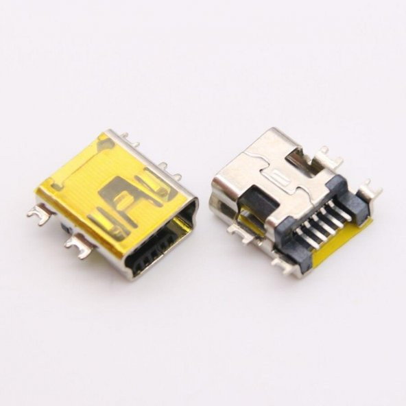 Mini Usb Type B Dişi 5 Pin Smd Pcb Soket