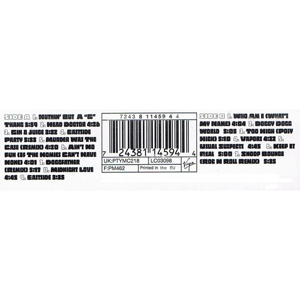 SNOOP DOGG - GREATEST HITS (MC) - 2