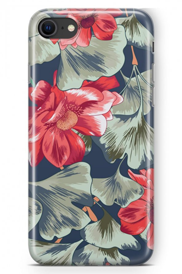 Apple iPhone SE 2020 Kılıf Flower Serisi Serenity