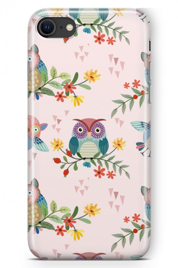 Apple iPhone SE 2020 Kılıf Owl Serisi Amy