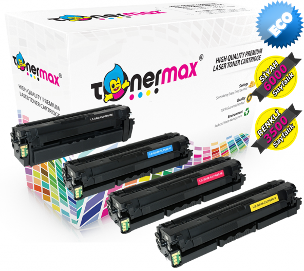 Samsung CLX-6260FW Muadil Toner / Samsung 506 Muadil Toner Set