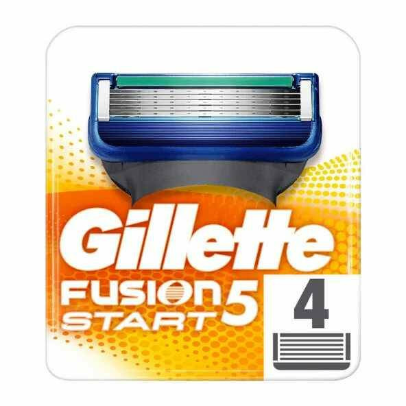 Gillette Fusion 5 Start Yedek Bıçak 4'lü