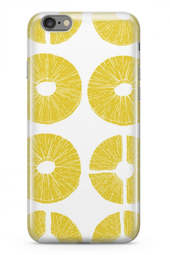 Apple iPhone 6 6S Kılıf Pineapple Serisi Natalie - 1