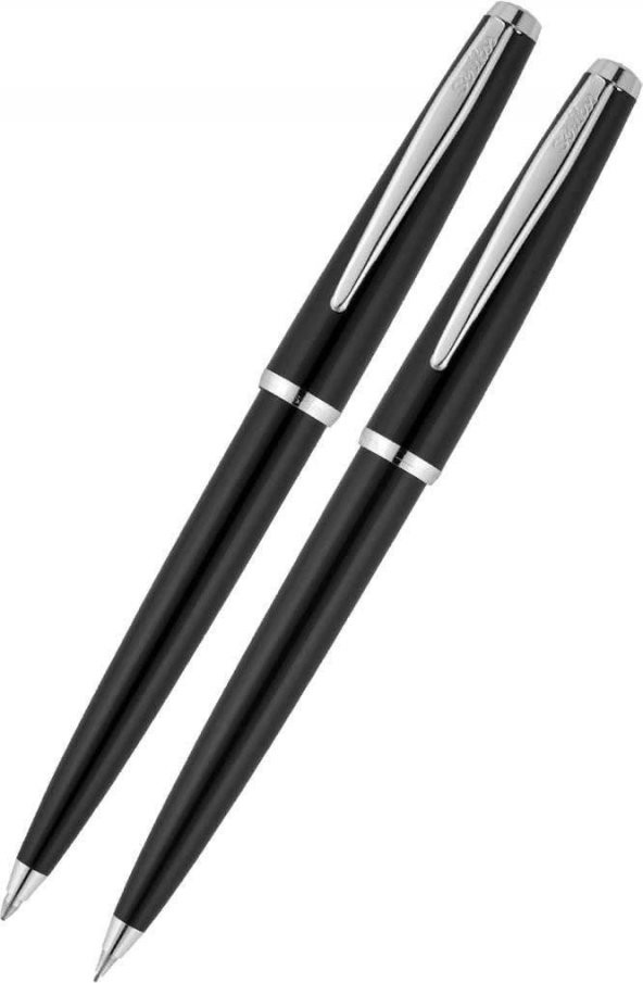 SCRIKSS TUKENMEZ+D.KALEM SET SIYAH LUX KU.(33) - 2