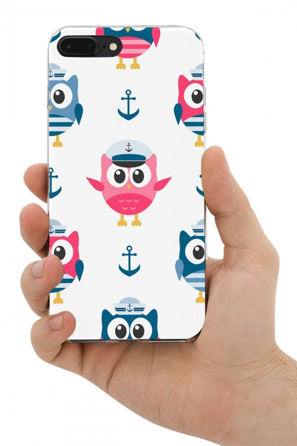 Apple iPhone 8 Plus Kılıf Owl Serisi Valerie - 3