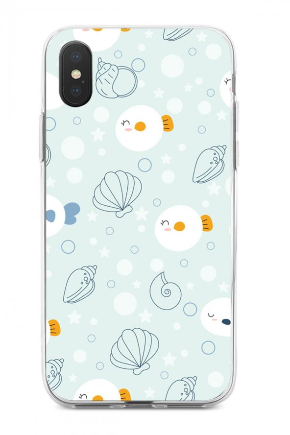 Apple iPhone XS Kılıf Fishie Serisi Eva