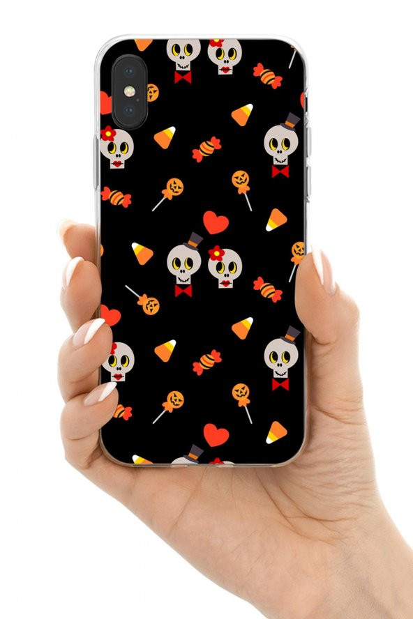 Apple iPhone XS Kılıf Halloween Serisi Vivian - 3