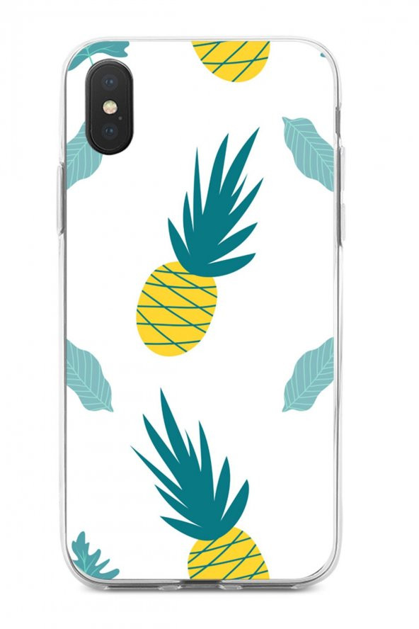 Apple iPhone XS Max Kılıf Pineapple Serisi Aubrey