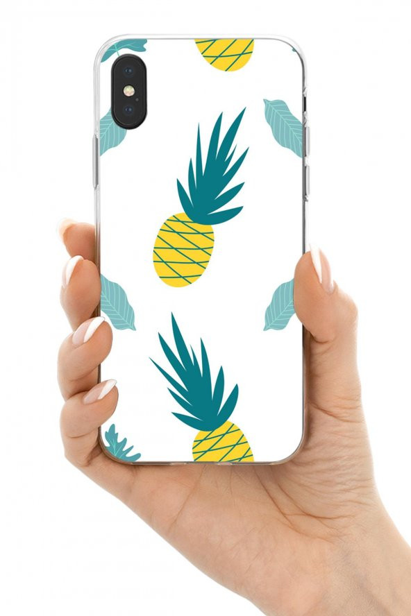 Apple iPhone XS Max Kılıf Pineapple Serisi Aubrey - 3