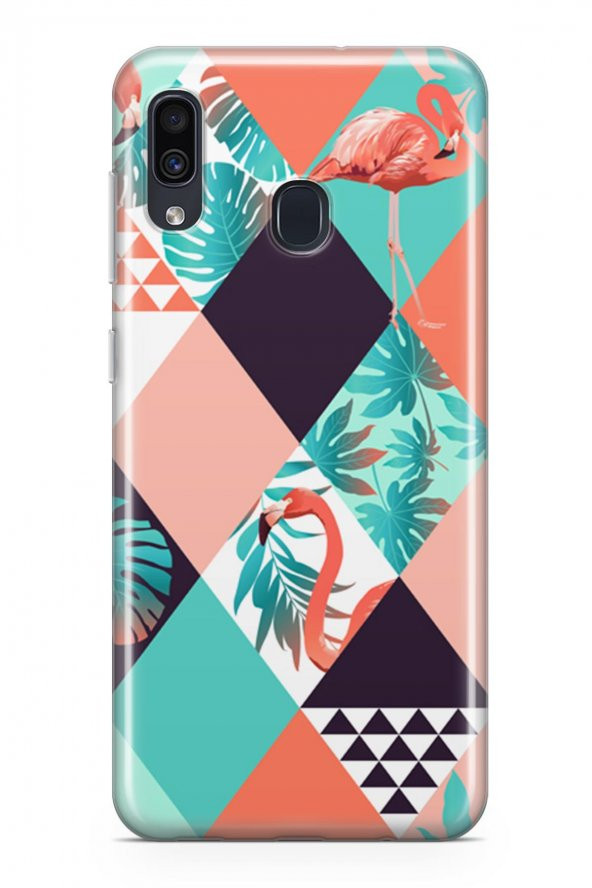 Samsung Galaxy A20 Kılıf Jungle Serisi Jade