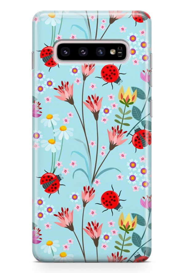 Samsung Galaxy S10 Kılıf Ladybug Serisi Kayla