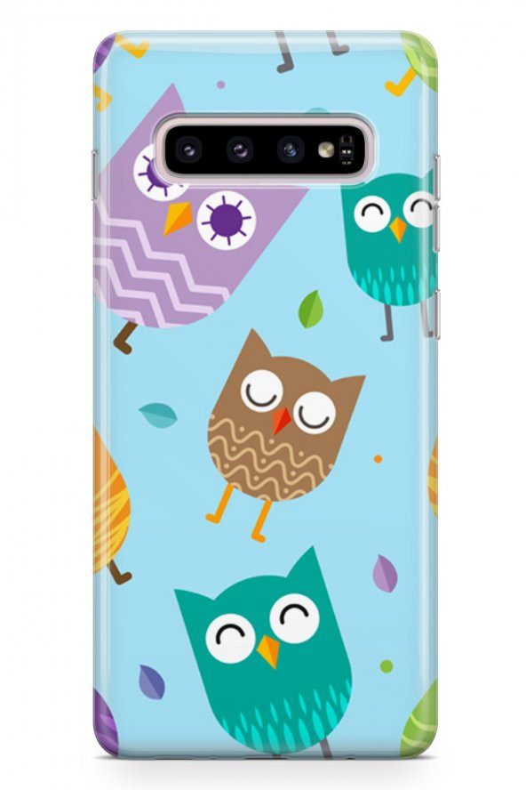 Samsung Galaxy S10 Plus Kılıf Owl Serisi Cecilia