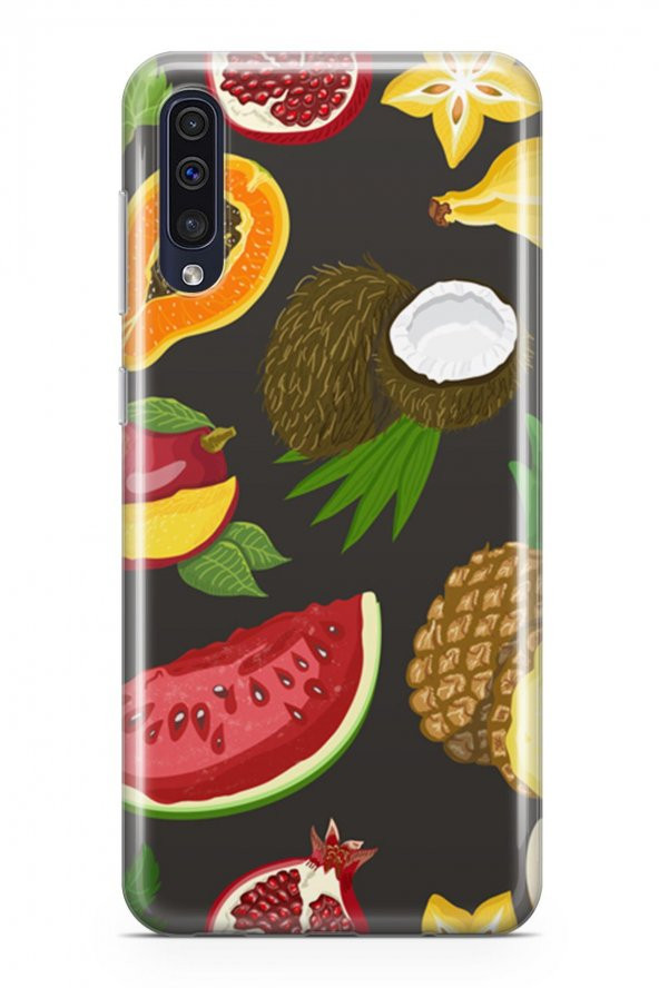 Samsung Galaxy A70 Kılıf Pineapple Serisi Luna