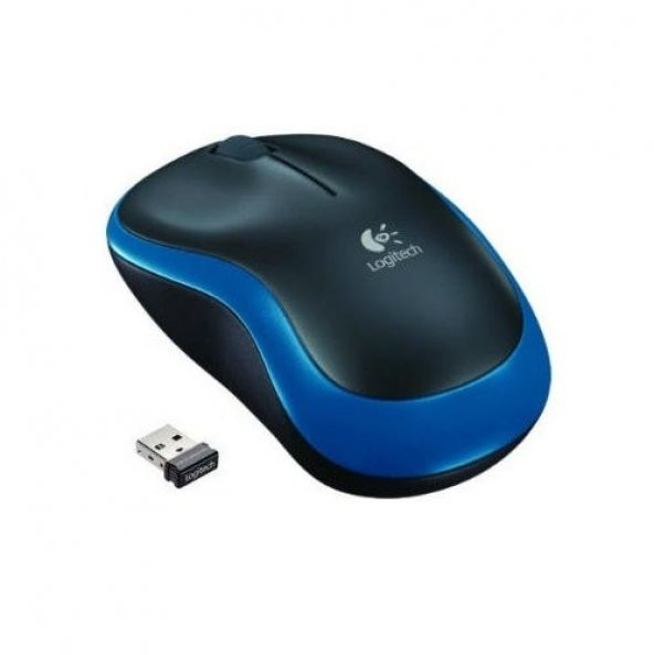 LOGITECH  910-002236 M185 KABLOSUZ MOUSE)MAVİ