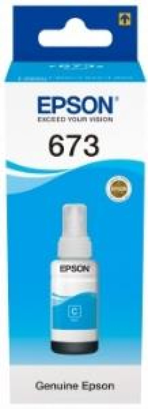 EPSON C13T67324A MÜREKKEP KARTUŞ MAVİ 70ML.