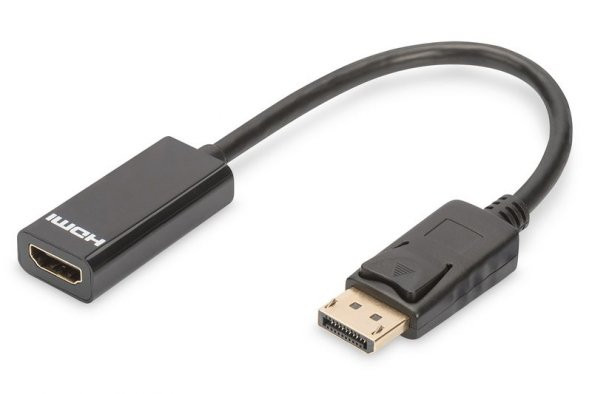 DIGITUS 0,15m DP  E - HDMI A D(AK-340400-001-S)