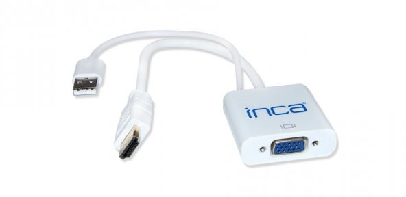 INCA VGA --- HDMI ÇEVİRİCİ (SES KABLOLU) - 2
