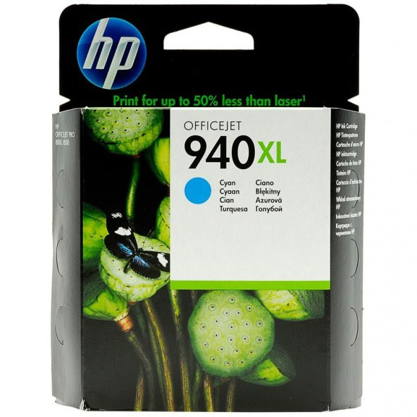 HP C4907AE (940XL) MAVİ MÜREKKEP KARTUŞ