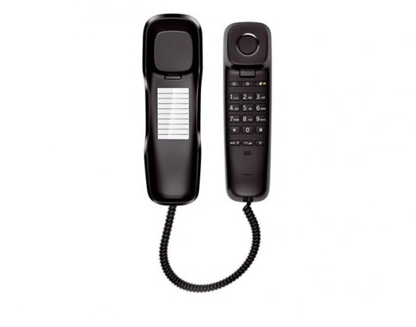 GIGASET DA210 KABLOLU DUVAR TEL,SİYAH - 3