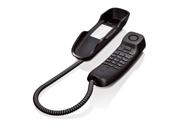 GIGASET DA210 KABLOLU DUVAR TEL,SİYAH - 4
