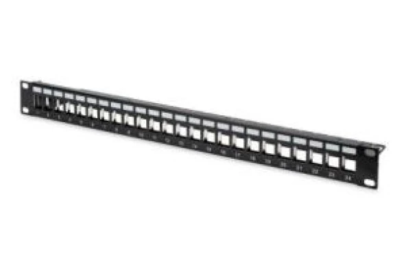 DIGITUS DN-91411 24'lü BOŞ PATCH PANELZIRHLI 1 U,S