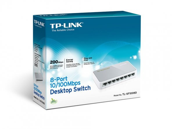 TL OMADA RR TL-SF1008D 8 PORT MASAÜSTÜ SWITCH - 6