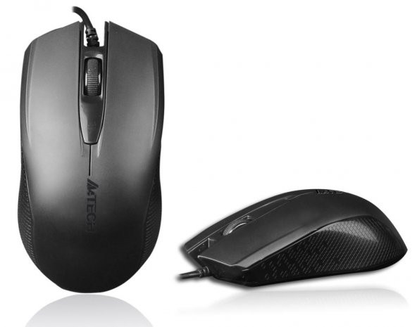 A4 TECH OP-760 KABLOLU USB MOUSE,SİYAH