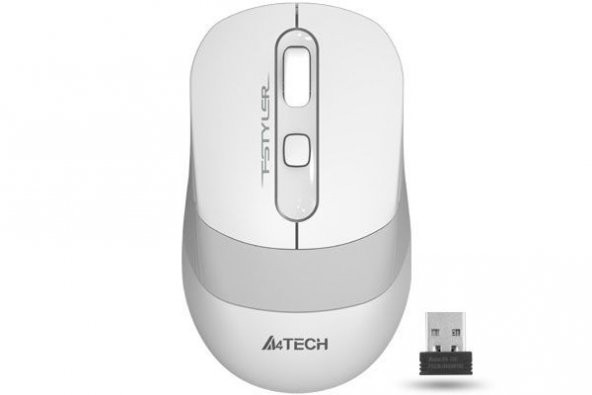 A4 TECH FG-10 KABLOSUZ OPTİK MOUSE.BEYAZ