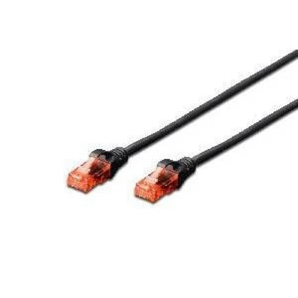 DIGITUS DK-1617-030/BL 3,0 m CAT 6 PATCH KABLO,SİY