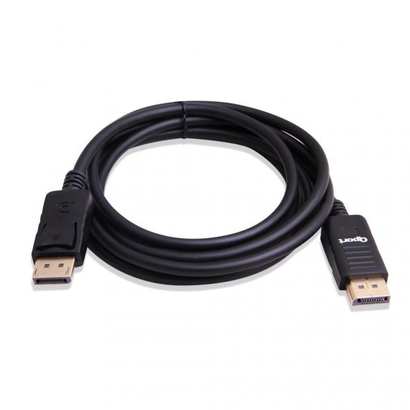 QPORT Q-DP01 1,8m DP KABLO(YENİ EKRAN KARTLARINA - 2