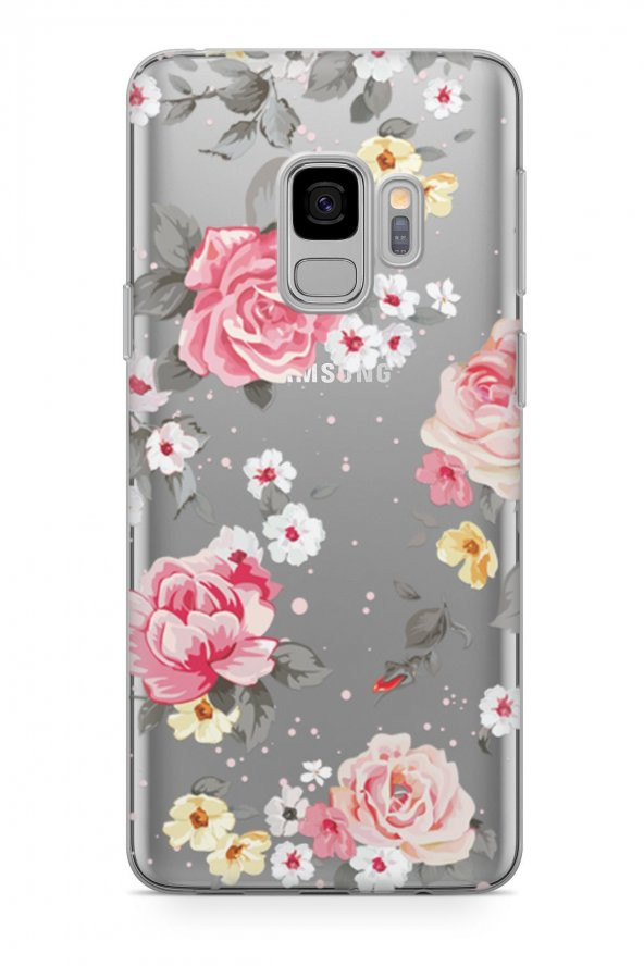 Samsung Galaxy S9 Kılıf Şeffaf Rosie Serisi Blake
