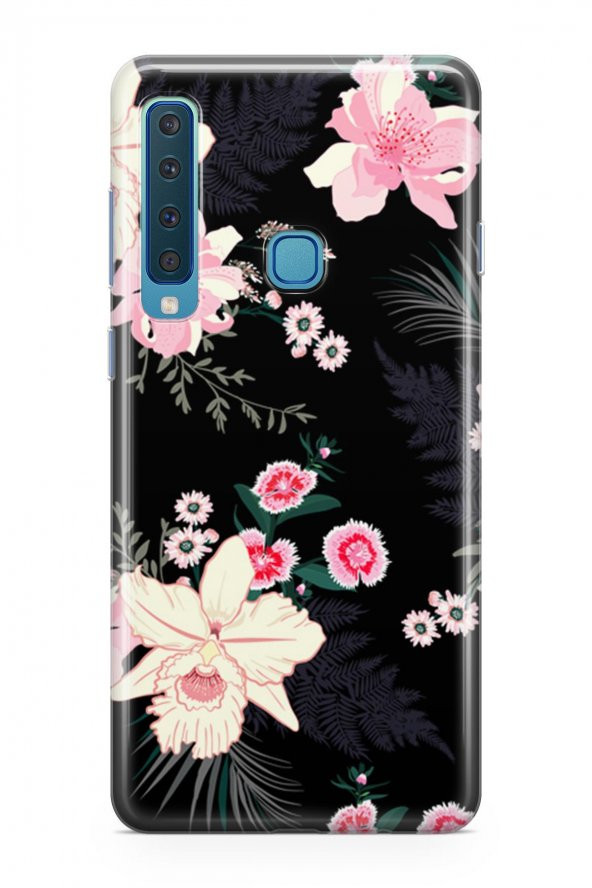 Samsung Galaxy A9 2018 Kılıf Flower Serisi Eliana