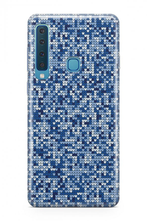 Samsung Galaxy A9 2018 Kılıf Kamuflaj Serisi Scarlett