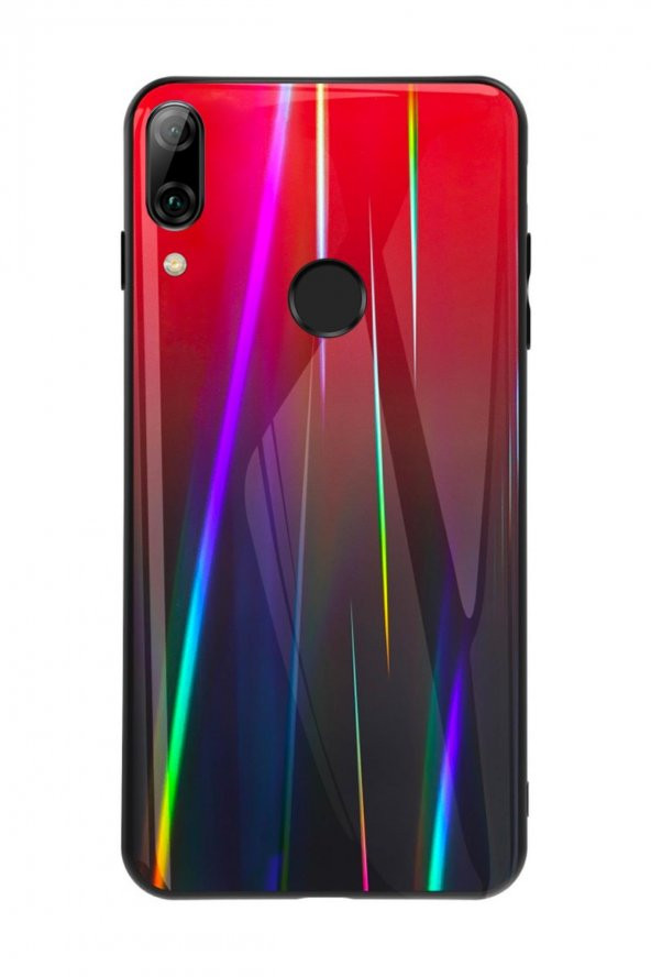 Huawei P Smart 2019 Kılıf Aurora Kırmızı