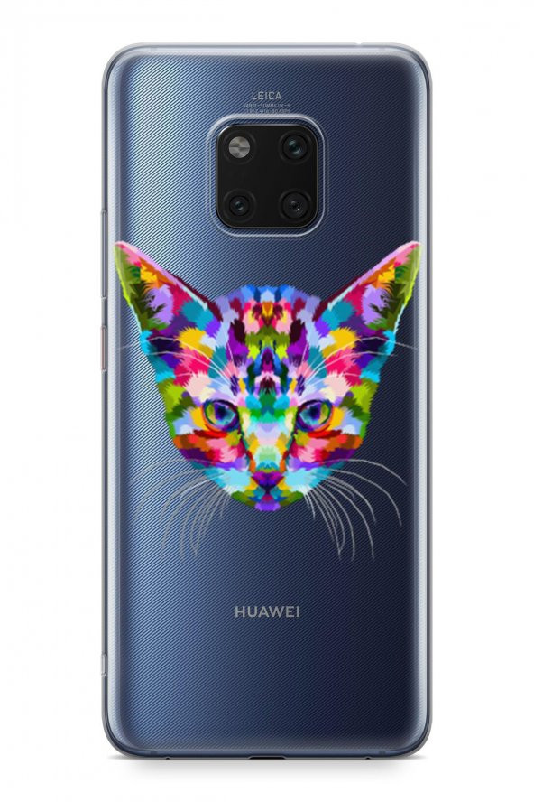 Huawei Mate 20 Pro Kılıf Wild Life Serisi Raelyn
