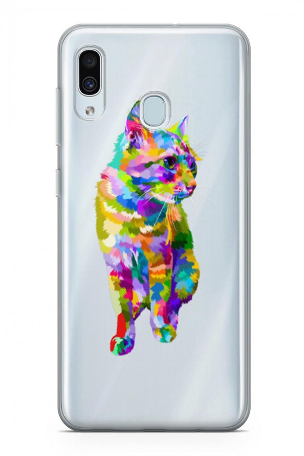 Samsung Galaxy A40 Kılıf Wild Life Serisi Kali - 2