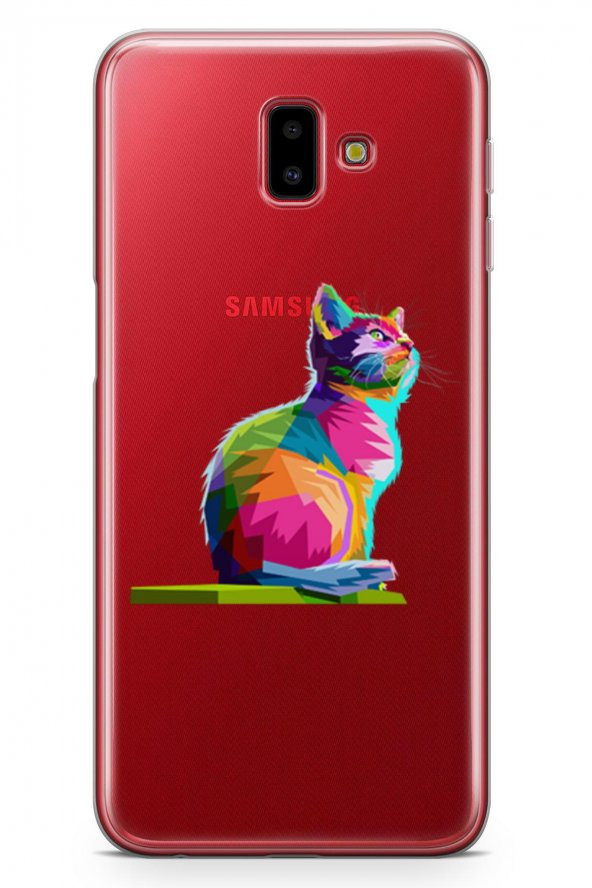 Samsung Galaxy J6 Plus Kılıf Wild Life Serisi Tatina