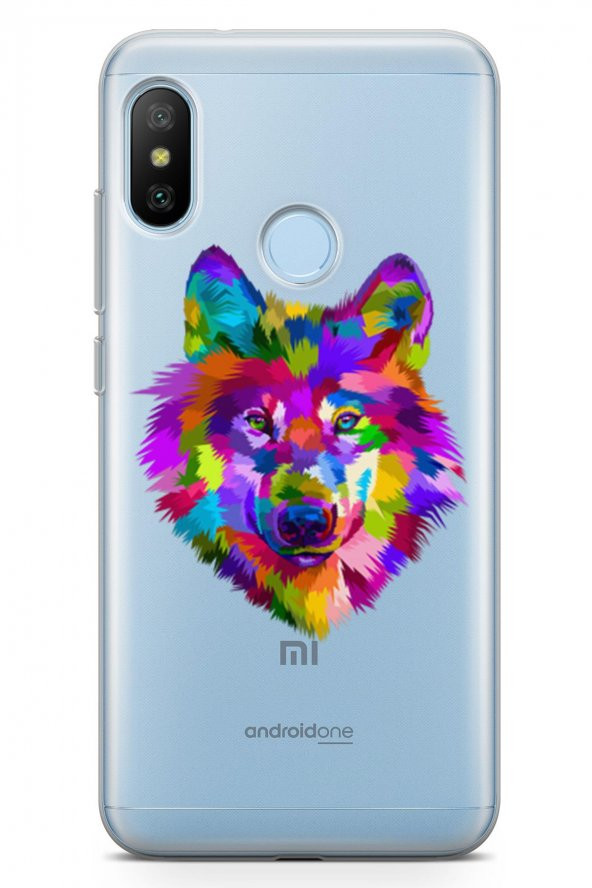 Xiaomi Mi A2 Lite Kılıf Wild Life Serisi Paislee