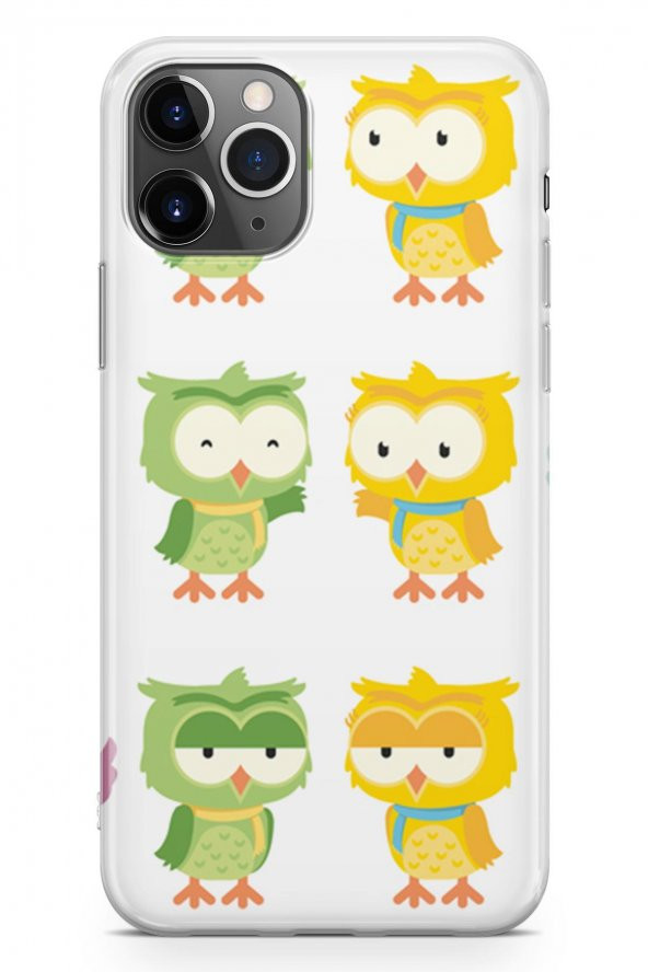Apple iPhone 11 Pro Kılıf Owl Serisi Anastasia