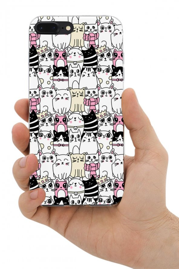 Apple iPhone 8 Plus Kılıf Kitty Serisi Jasmine - 3