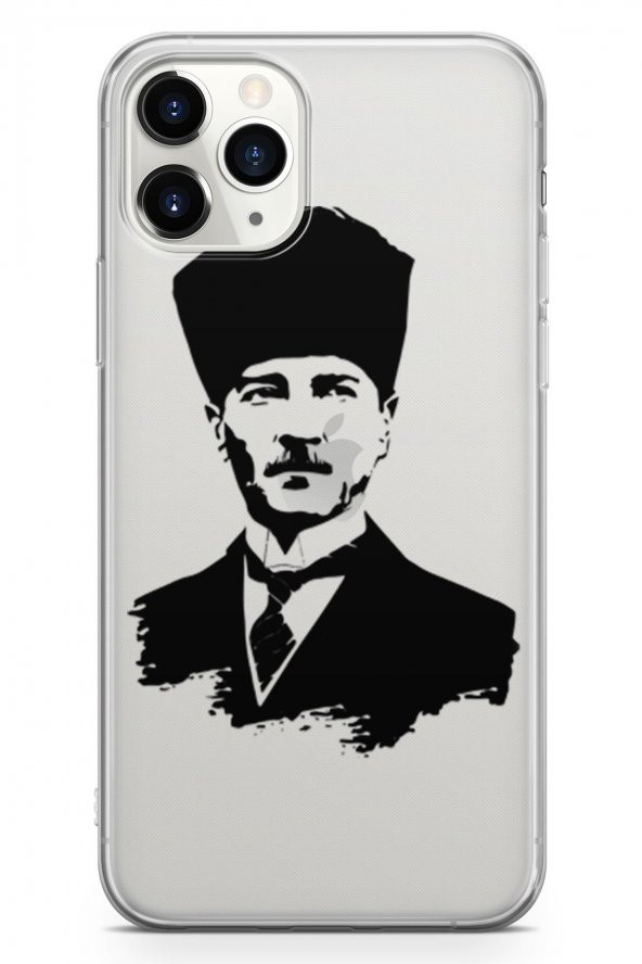 Apple iPhone 11 Pro Kılıf Atatürk Serisi Ata - 3