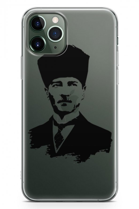 Apple iPhone 11 Pro Kılıf Atatürk Serisi Ata - 4
