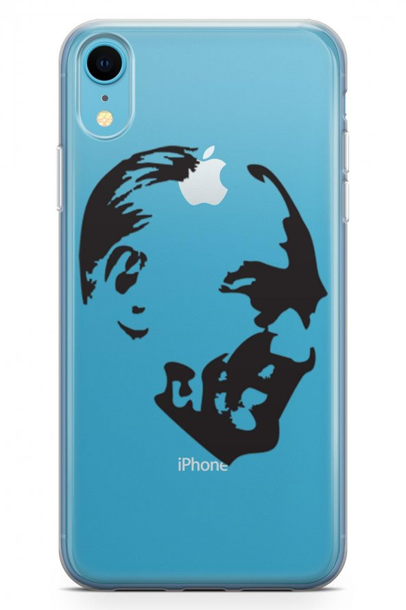 Apple iPhone XR Kılıf Atatürk Serisi Gülerken - 2